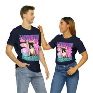 I Love Dogs - Unisex Jersey Short Sleeve Tee